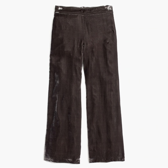 Madewell Velvet Pull-On Pants large - Picture 6 of 11